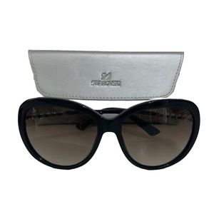 Swarovski Women’s Sunglasses Destiny SW 67 w/ Swarovski Crystal Arms